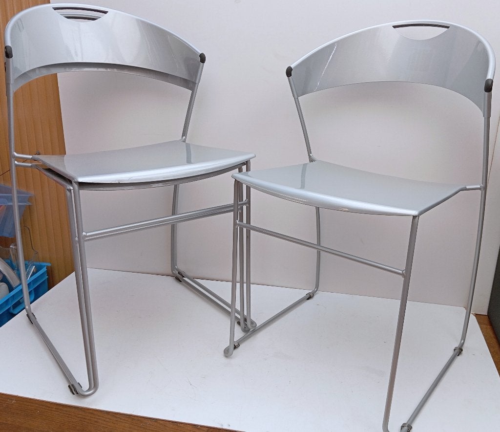 CHAISES BALERI ITALIA 40 EUROS/PC (nouveau prix 400 euros), Trois, Gris, Postmodern, Enlèvement