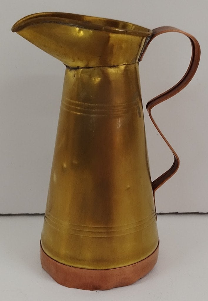 Vintage koperen schenkkan / melkkan – decoratief koperwerk, Ophalen of Verzenden, Koper