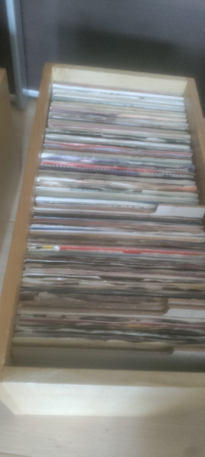 Grand lot de disques vinyles pour singles, Enlèvement