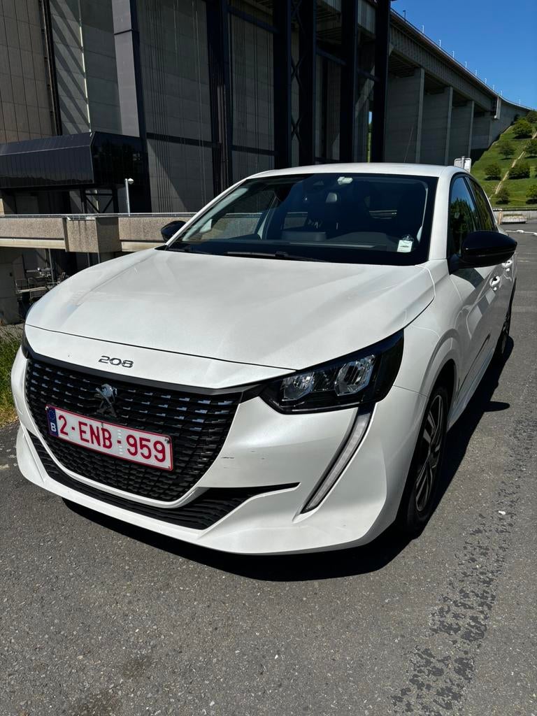 Peugeot 208, Auto's, Peugeot, Zwart, Overige bekleding, Wit, Elektronische parkeerrem