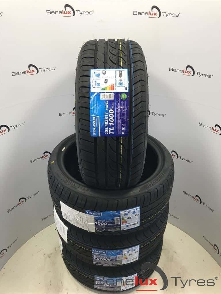 2of4 NEW 205/40ZR17 Tole 205/40R17 205/40 ZR17 R17 205/40/17, Auto-onderdelen, Banden en Velgen, Ophalen, -, -, Nieuw