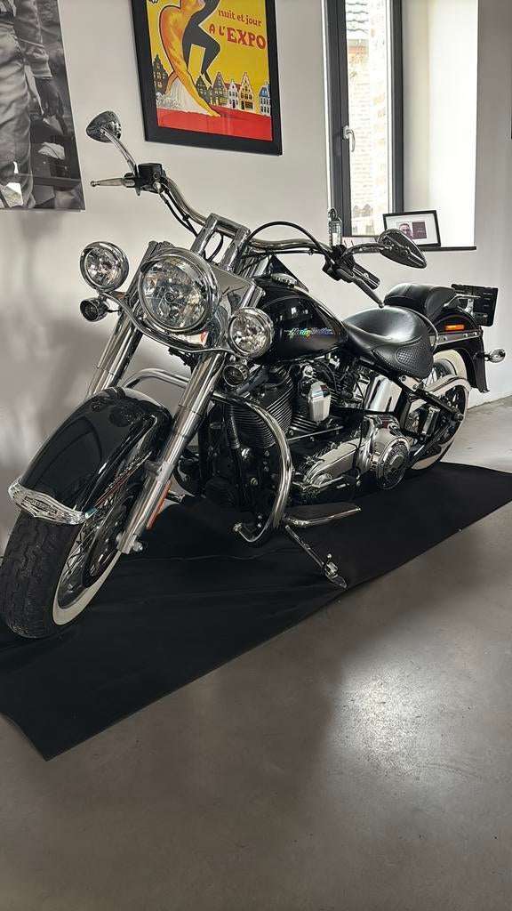 Harley Davidson softail héritage 1400 km!!!!!!, Motos, Particulier, Neuf
