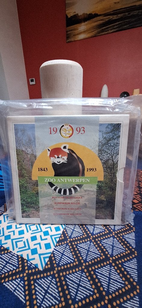 150 jaar Antwerp Zoo Fleur de Coin muntset, Postzegels en Munten, Ophalen of Verzenden, Overig, Setje