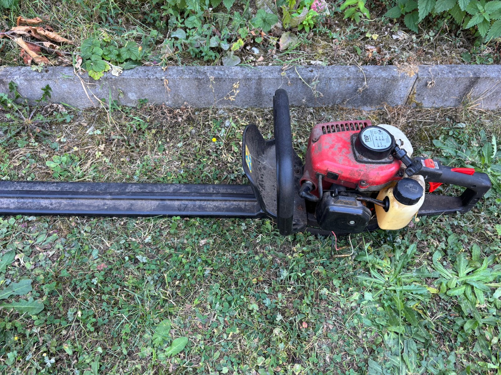 Heggenschaar, Tuin en Terras, Heggenscharen, Ophalen, Zo goed als nieuw, Benzine