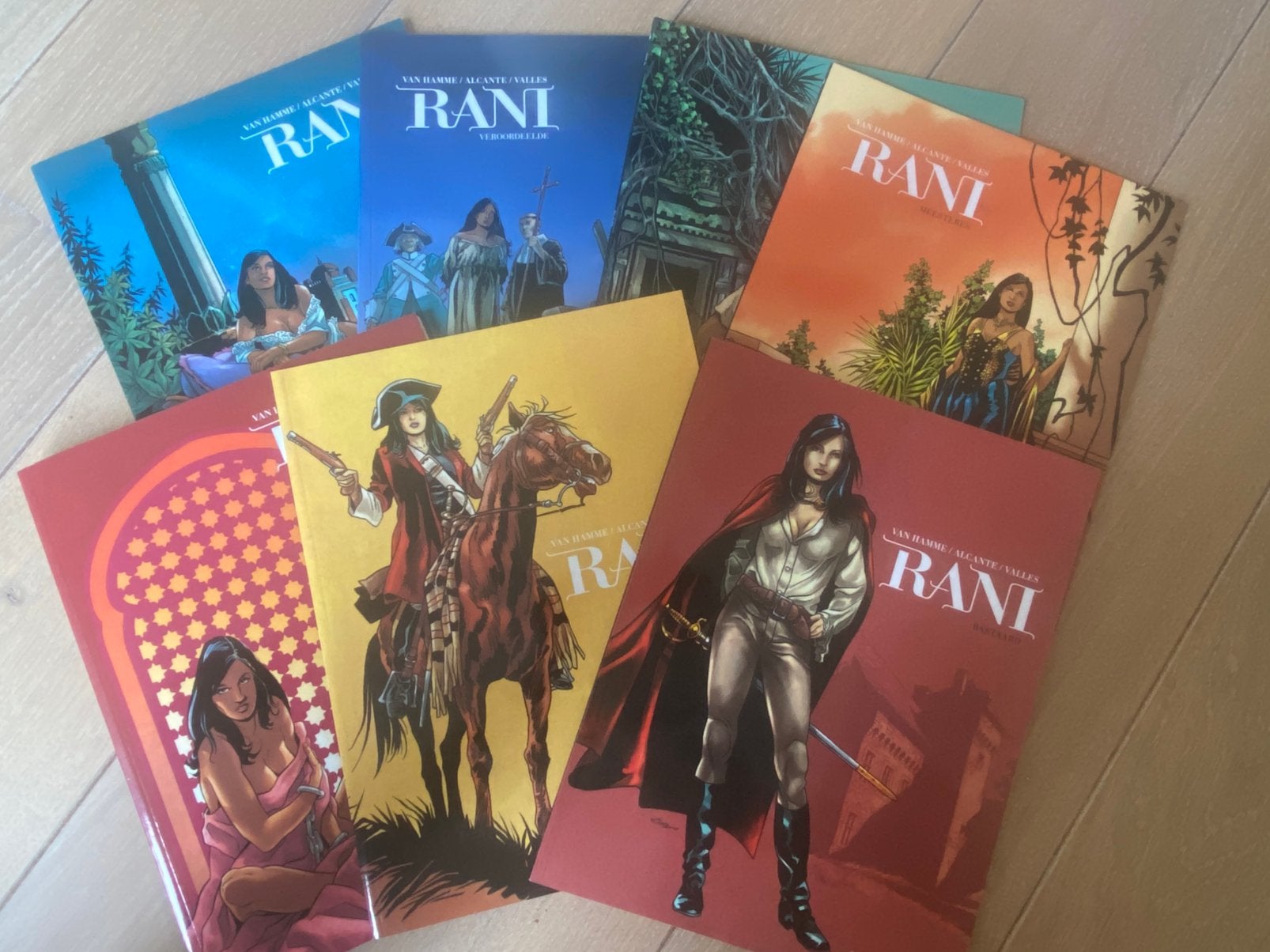 Rani 7xsoftcovers eerste druk, Boeken, Stripverhalen, Ophalen of Verzenden, Zo goed als nieuw