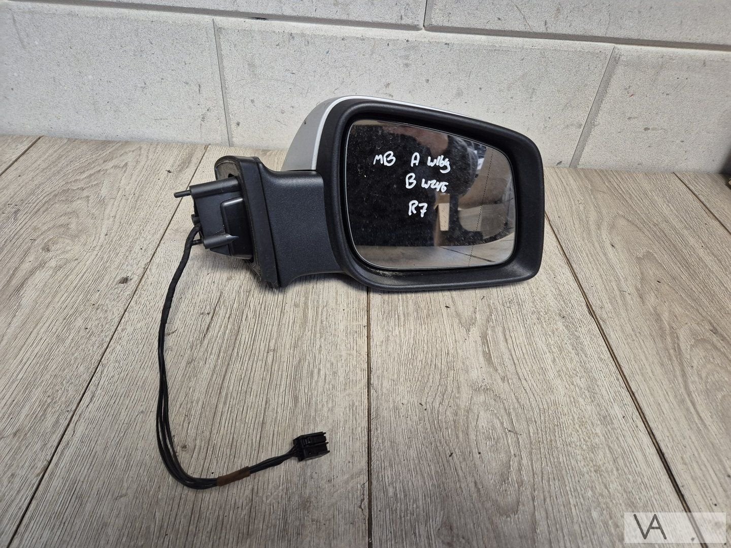 Mercedes A klasse W169 B W245 spiegel rechts zilver FACELIFT, Gebruikt, -, Ophalen of Verzenden, -