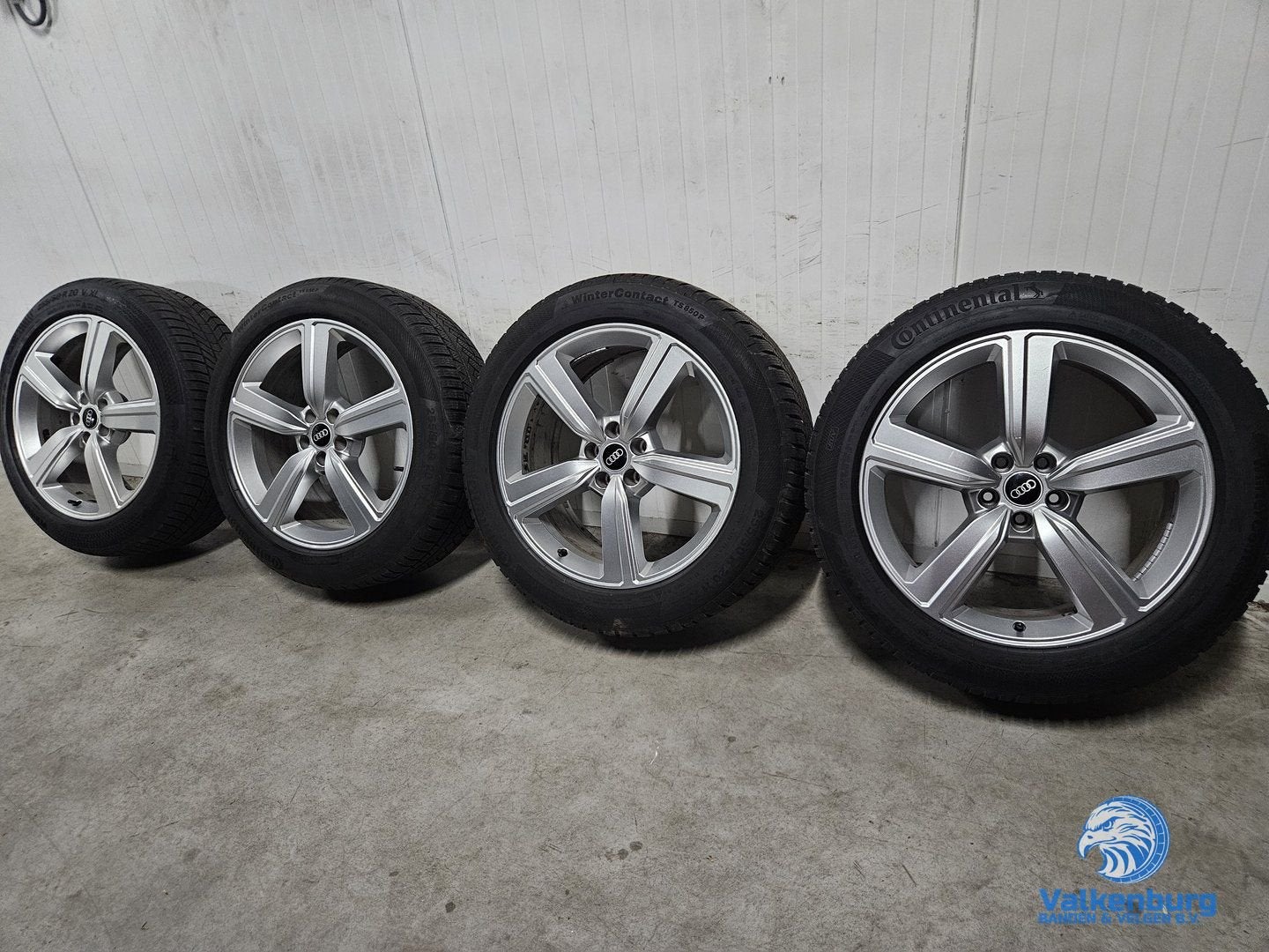 7-8mm! Originele Audi E-tron 4KE 20 inch velgen 5x112 winter, Auto-onderdelen, Banden en Velgen, Gebruikt, 255 mm, -, -