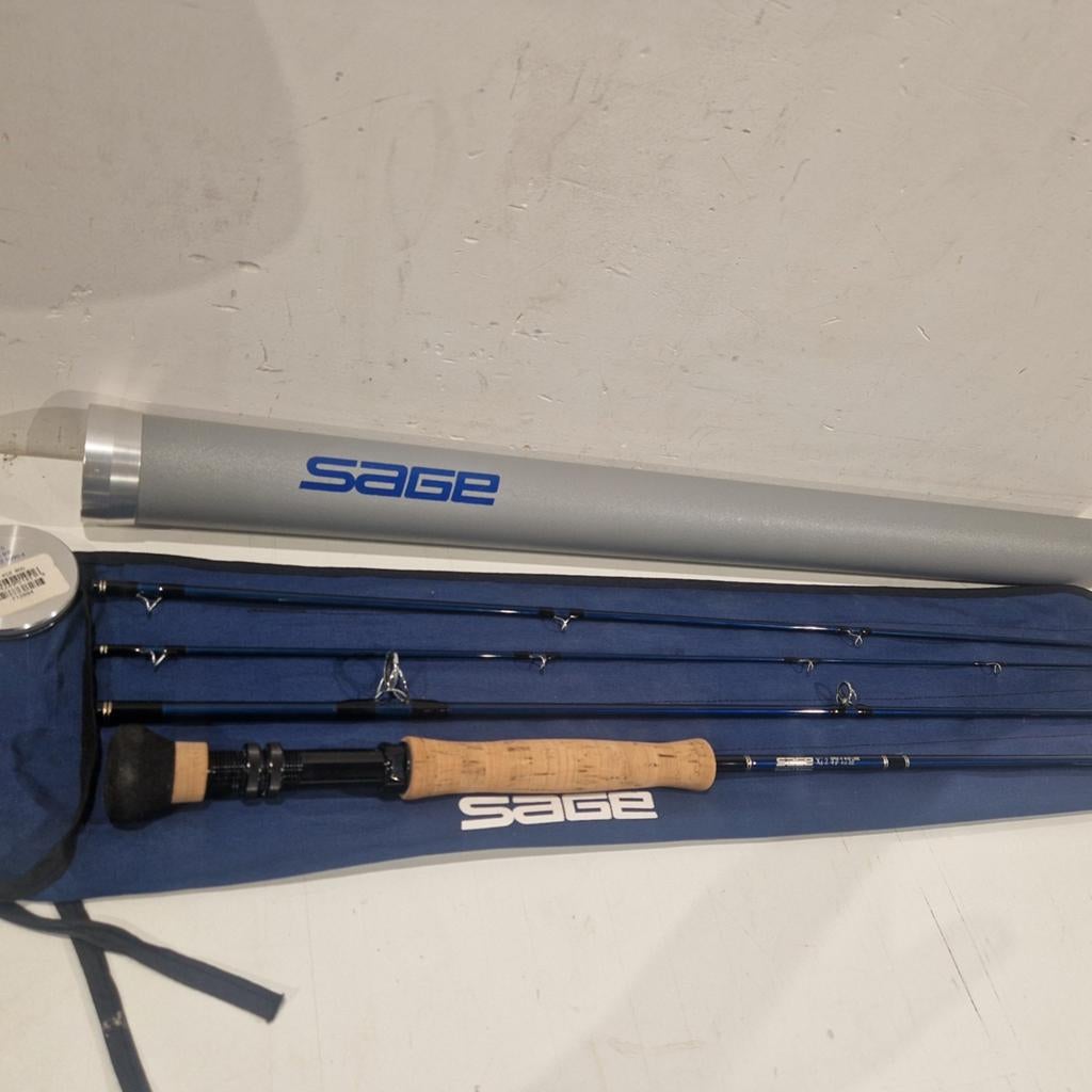 Sage xi2 vliegvishengel DEMO ,  oa zee baars snoek streamer, Watersport en Boten, Hengelsport | Vliegvissen, Ophalen of Verzenden
