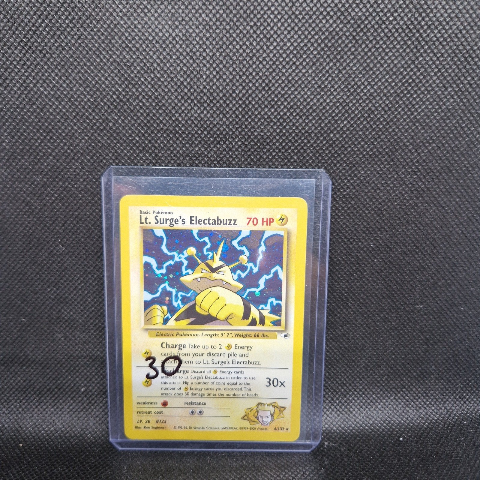 Salle de sport Electabuzz du lieutenant Surge, Enlèvement ou Envoi