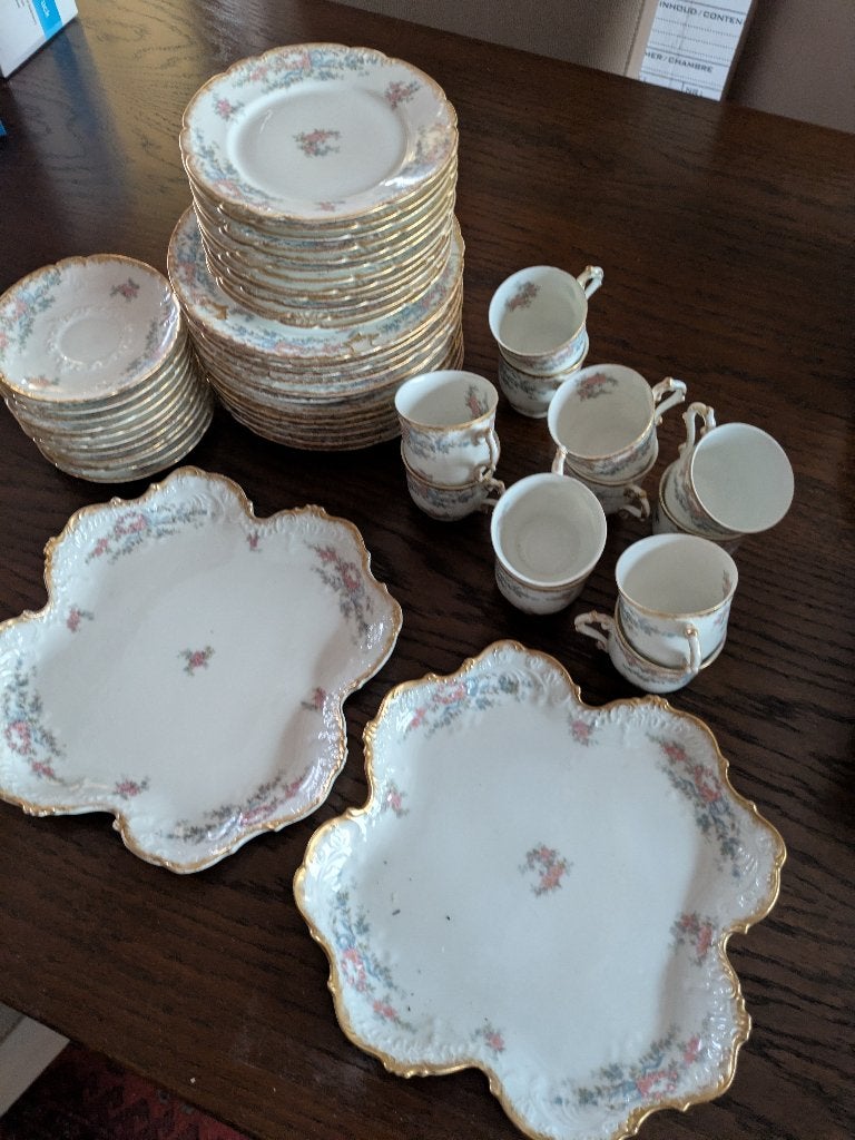 Servies Limoges, Assiettes(s), Enlèvement, Utilisé, Classique
