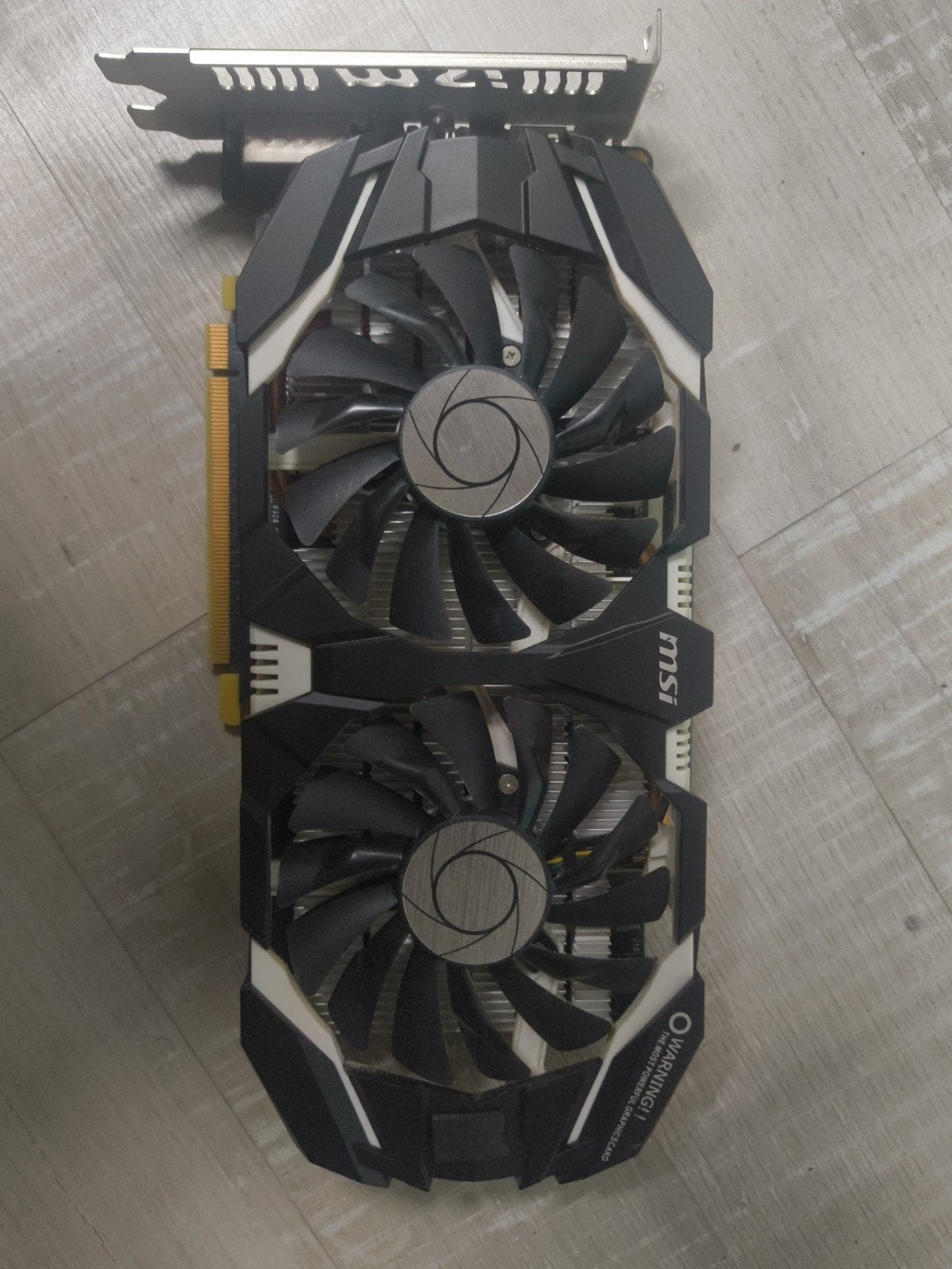 MSI GeForce GTX 1060 3GT OC, Computers en Software, Ophalen, GDDR5