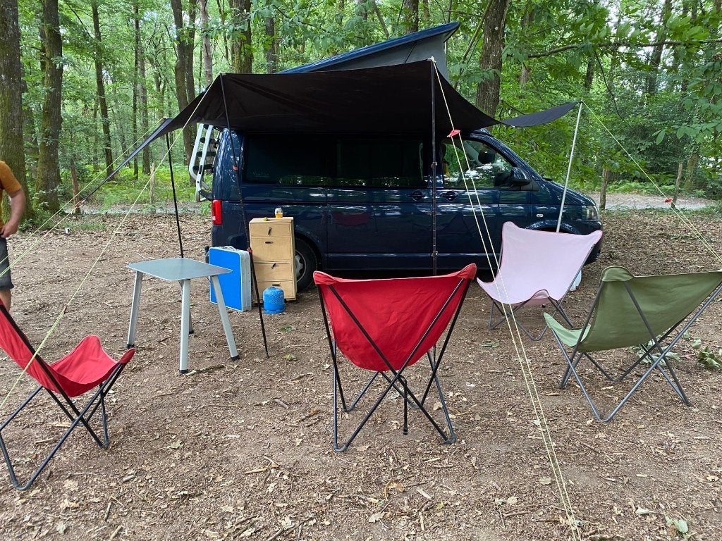 Kiravans railsail Luifel voor buscamper, Caravanes & Camping, Enlèvement, Utilisé