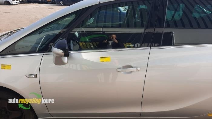 Portière 4portes avant gauche d'un Opel Zafira (Z176), -, -, Opel, 3 mois de garantie