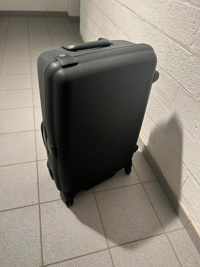 Samsonite harde valies, Ophalen, Hard kunststof, 45 tot 55 cm, Zo goed als nieuw
