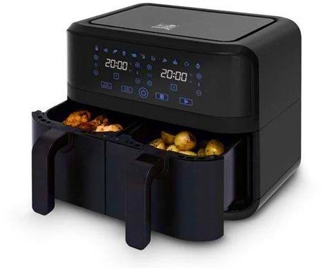 NEUF et EMBALLÉ - Airfryer DUO, Fritel Snacktastic 8180 DUO, 4 litres ou plus, Enlèvement, Neuf, Friteuse duo