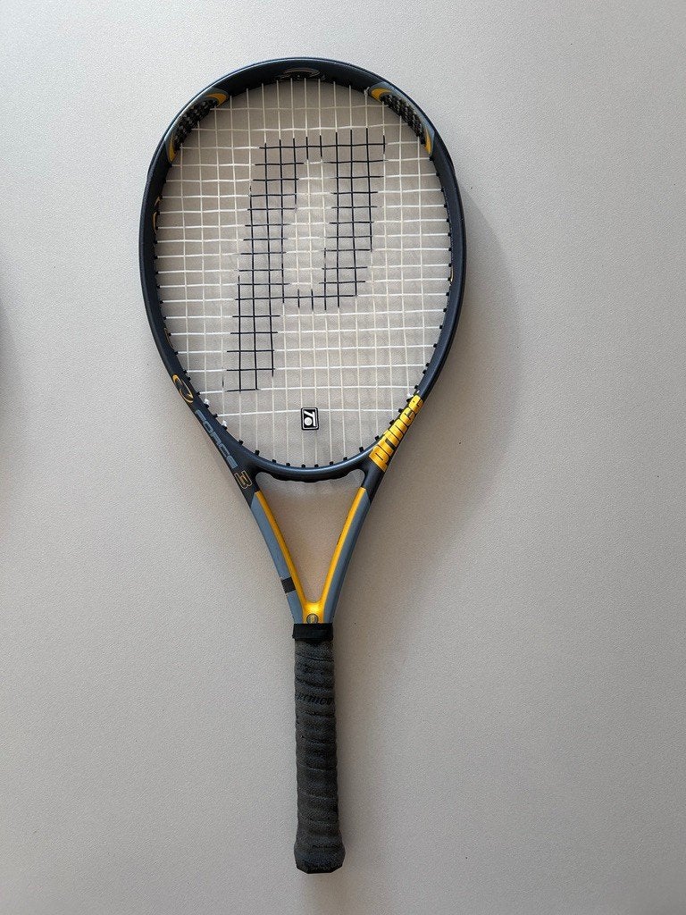 Prince Force 3 Graphtech Ti Oversize tennisracket L2 + hoes, Sport en Fitness, Tennis, Gebruikt, Prince, Prince, Racket