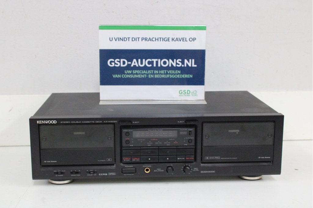 Kenwood dubbele cassette recorder, Niet ingevuld, Niet ingevuld, Niet ingevuld