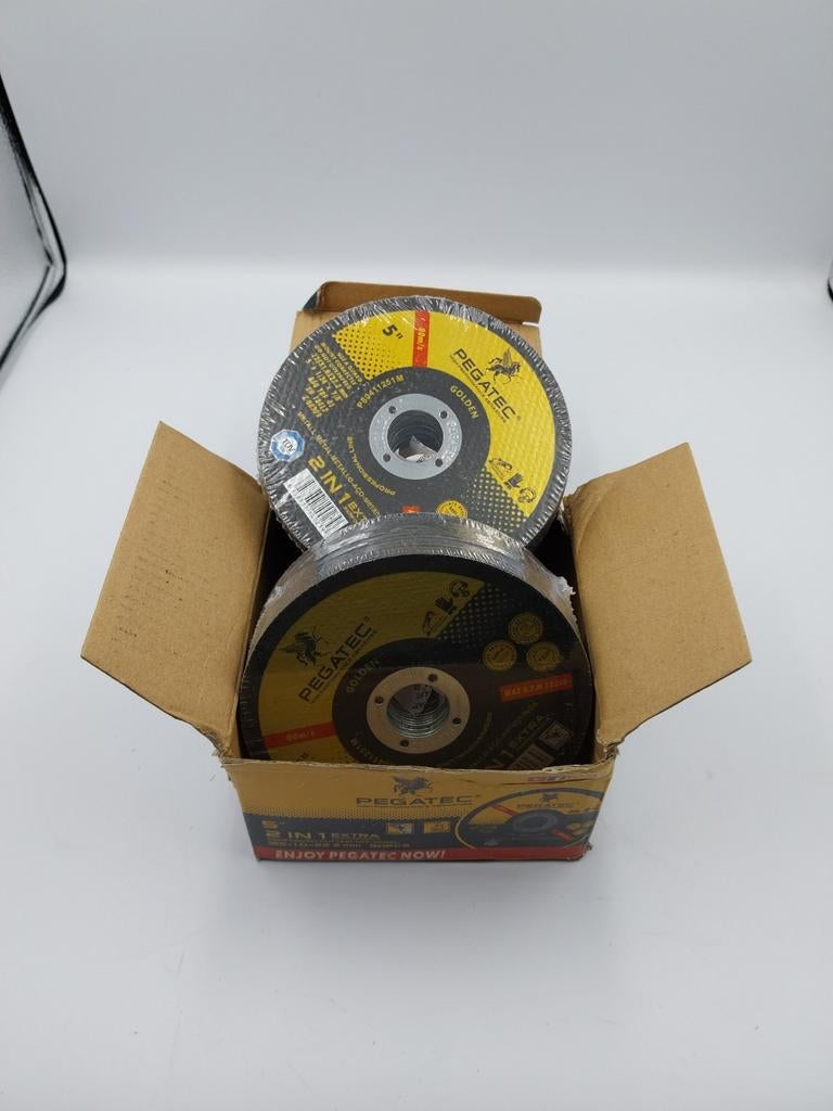 Boîte 50 disc à tronçonner 125 mm, Bricolage & Construction, Outillage | Meuleuses, Enlèvement, Neuf, Moins de 700 watts, Meuleuse droite