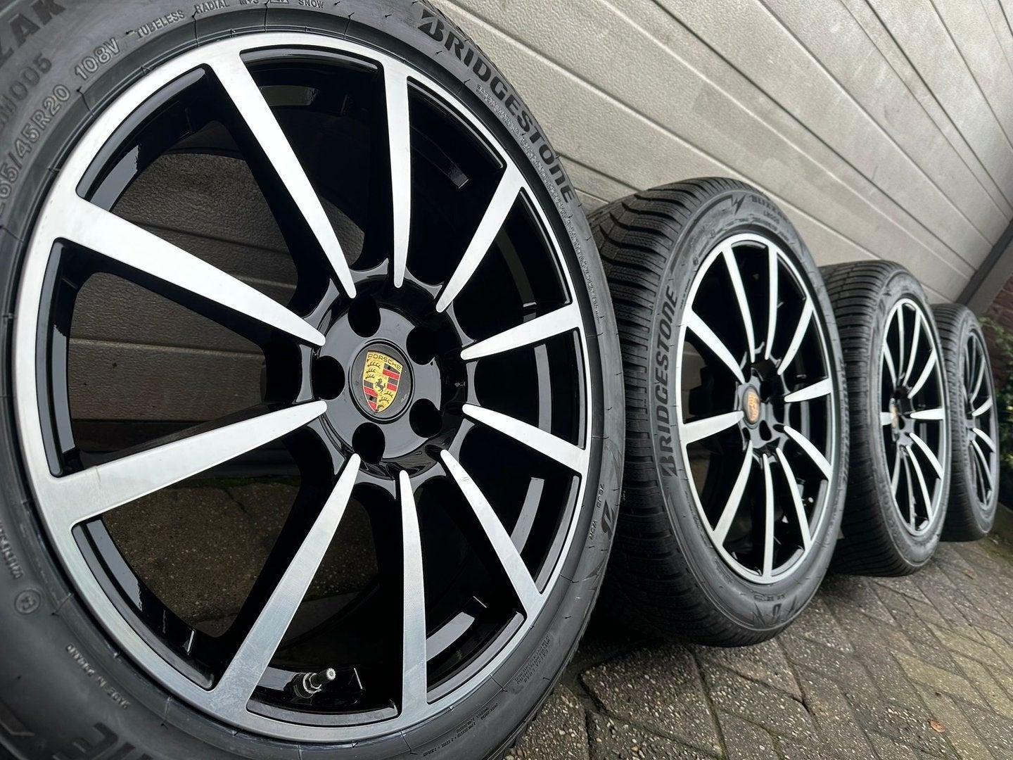 20 inch Porsche Macan 95B Turbo S T GTS velgen winterbanden, Gebruikt, -, 265 mm, -