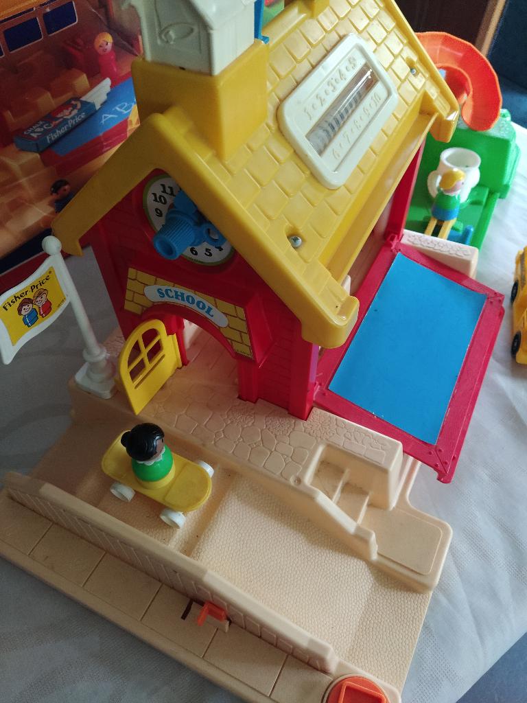 speelgoed Fisher Price(schooltje-haven)+ Grazioli Giochi, Ophalen of Verzenden, Gebruikt