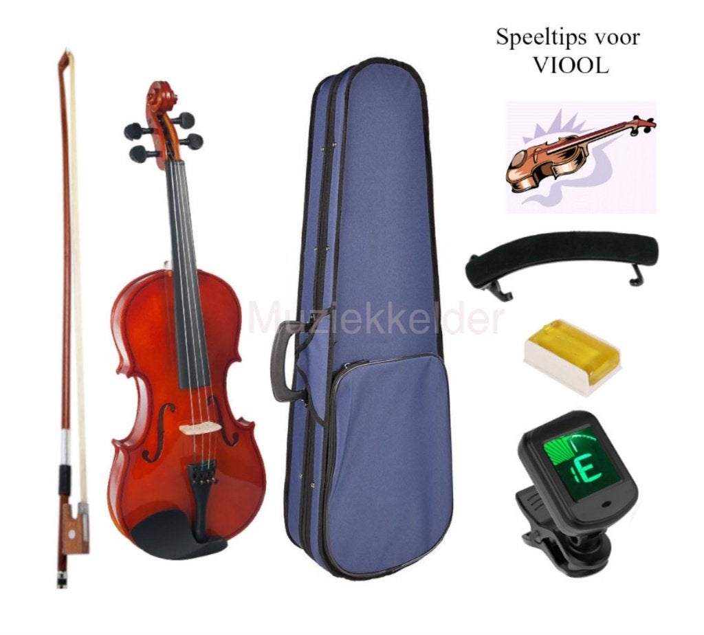 Viool 4/4 met gratis toegang voor 28 online vioollessen, Musique & Instruments, Neuf, Violon, Avec valise, Enlèvement ou Envoi