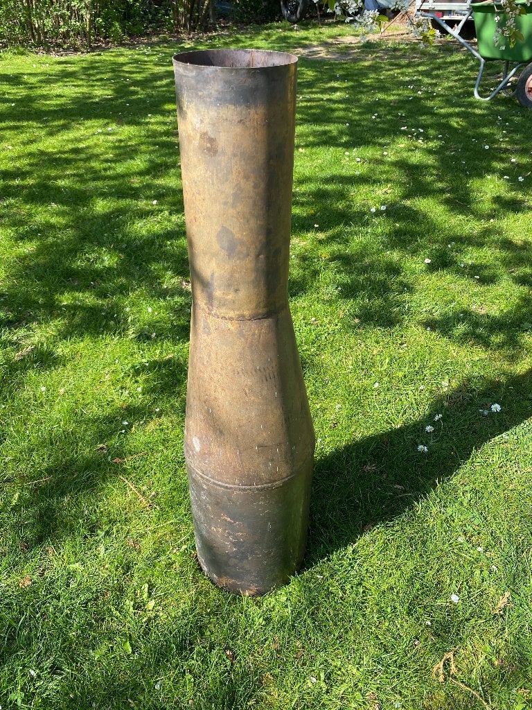 Conduit/Buse de cheminée en Inox, Maison & Meubles, Cheminées, Utilisé, Cheminée au bois, Enlèvement