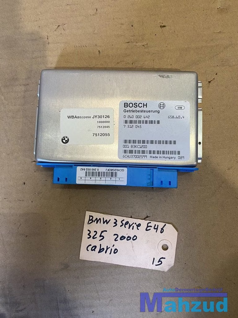 BMW E46 Cabrio dak module computer 0260002642, Petuelring 130
80788  Munich, DE, Gebruikt, Info@bmw.de, BMW