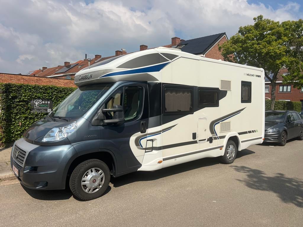 camping car Fiat chausson 618  2.3cc, Caravanes & Camping, Camping-cars, Jusqu'à 4, 6 à 7 mètres, Toilette à cassette, Fiat