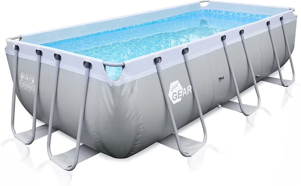 Zwembad 4x2x1. Gebruikte staat. - compleet., Ophalen, Gebruikt, 200 tot 300 cm, 80 tot 120 cm