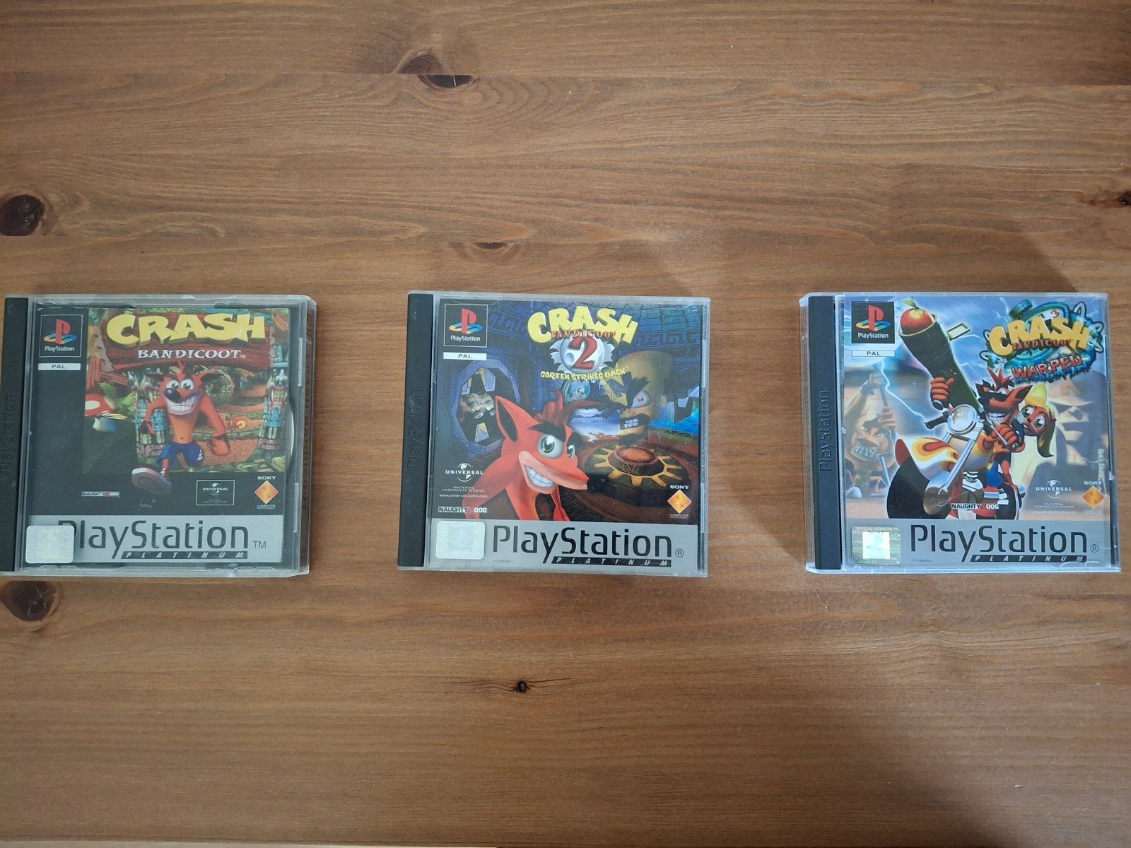 Crash Bandicoot Trilogie - PS1 - 3 Games Set, Ophalen of Verzenden