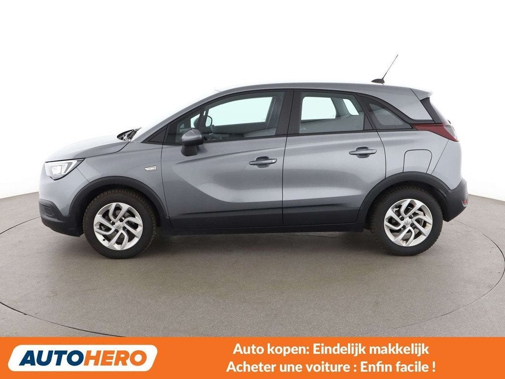 Opel Crossland X 1.2 Edition (année de construction 2018), Autos, Opel, Argent ou Gris, Achat, Euro 6, Boîte manuelle