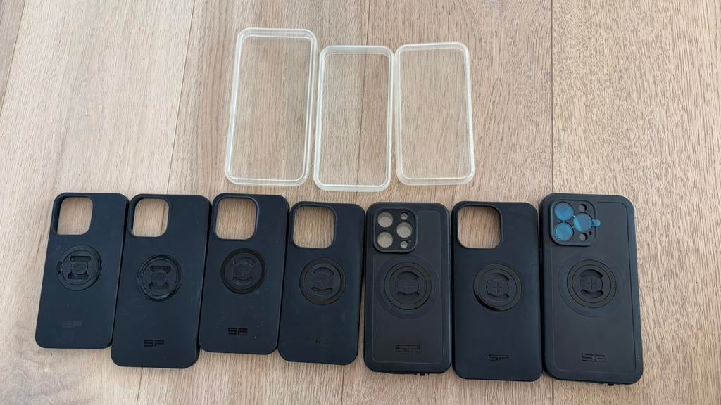 Lot SP Connect iPhone, Telecommunicatie, Mobiele telefoons | Hoesjes en Screenprotectors | Samsung, Zo goed als nieuw, Ophalen of Verzenden