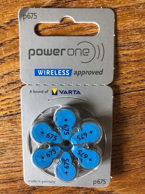 Batterij hoorapparaat, Ophalen, Nieuw