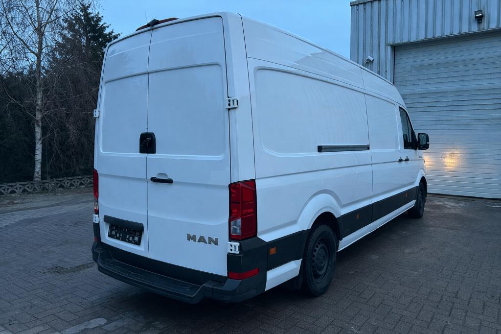 SOLD/VENDU/VERKAUFT MAN TGE 2.0TDI 3.180 177PK L4H3 Location, Autos, Camionnettes & Utilitaires, Achat, Euro 6, 3 places, Noir