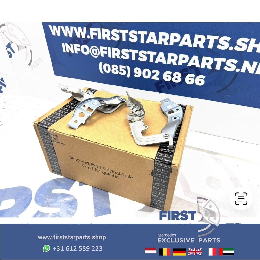 H243 EQA X243 EQB MOTORKAP SCHARNIER SET L/R EQ A / EQ B Kla, Gebruikt, -, Ophalen of Verzenden, -