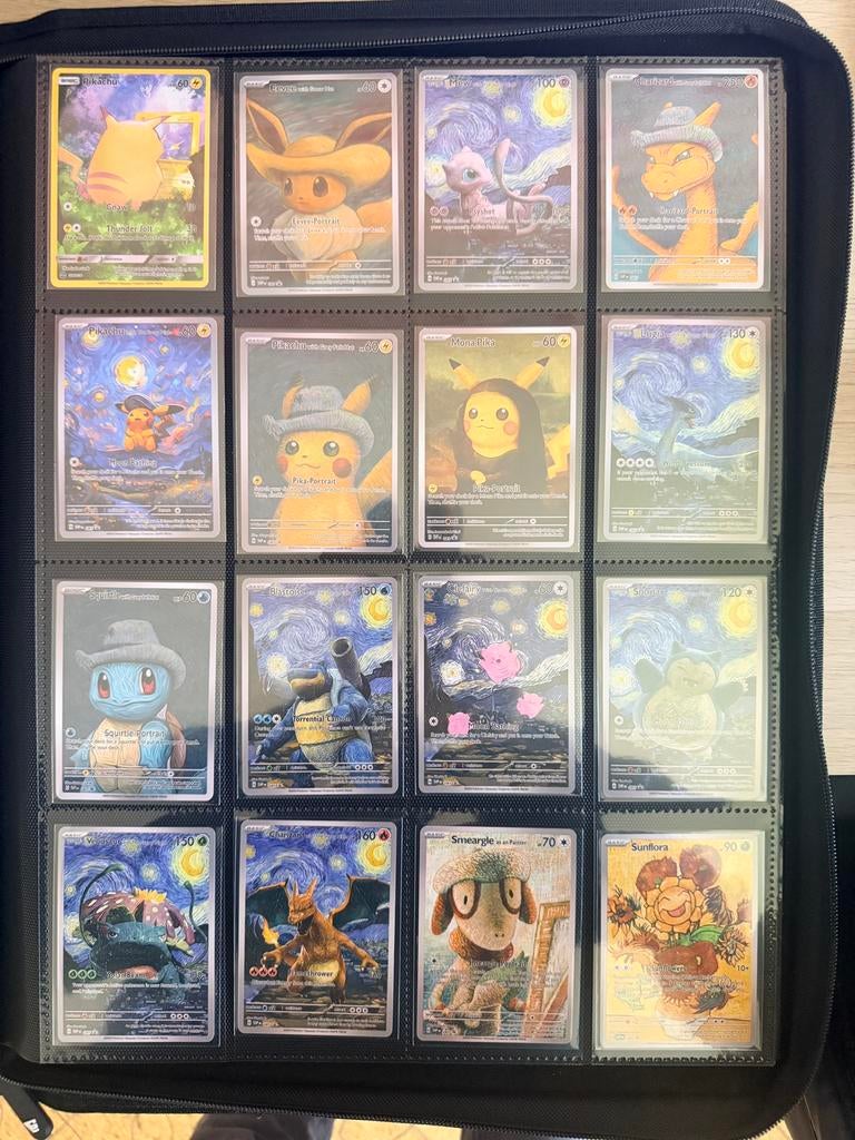 Ensemble de cartes proxy Pokemon Vangogh, Enlèvement, Comme neuf