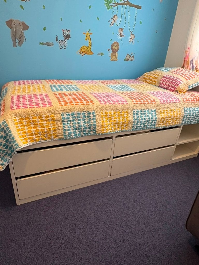 kinder bed, Ophalen, Zo goed als nieuw, Minder dan 140 cm, 85 tot 100 cm