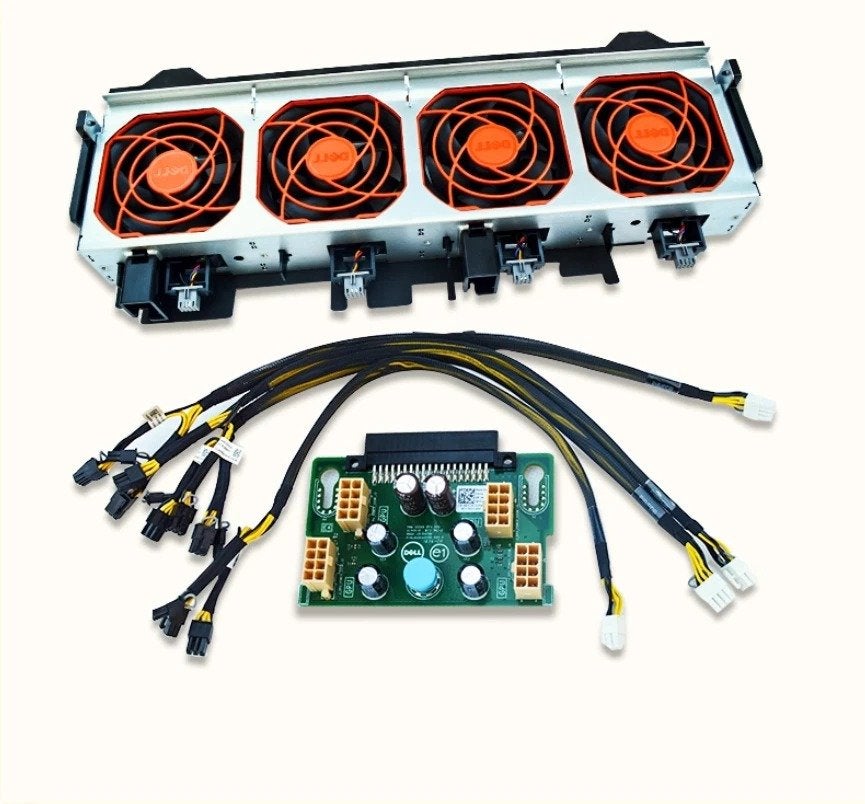 Dell PowerEdge T630 GPU Upgrade kit, Computers en Software, Videokaarten, Niet ingevuld, Niet ingevuld, Refurbished, Ophalen of Verzenden