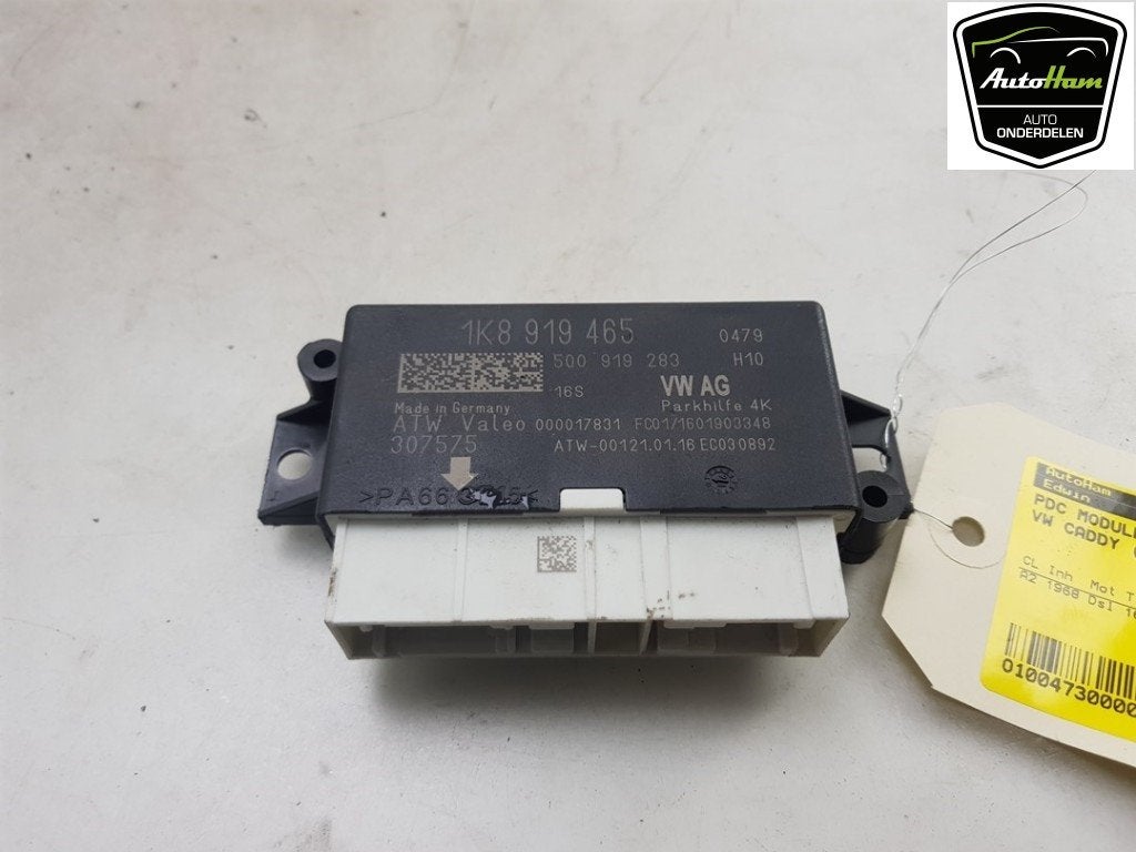 ORDINATEUR AIDE AU STATIONNEMENT Volkswagen Caddy IV, Volkswagen, Volkswagen AG, Utilisé, Kundenbetreuung@volkswagen.de