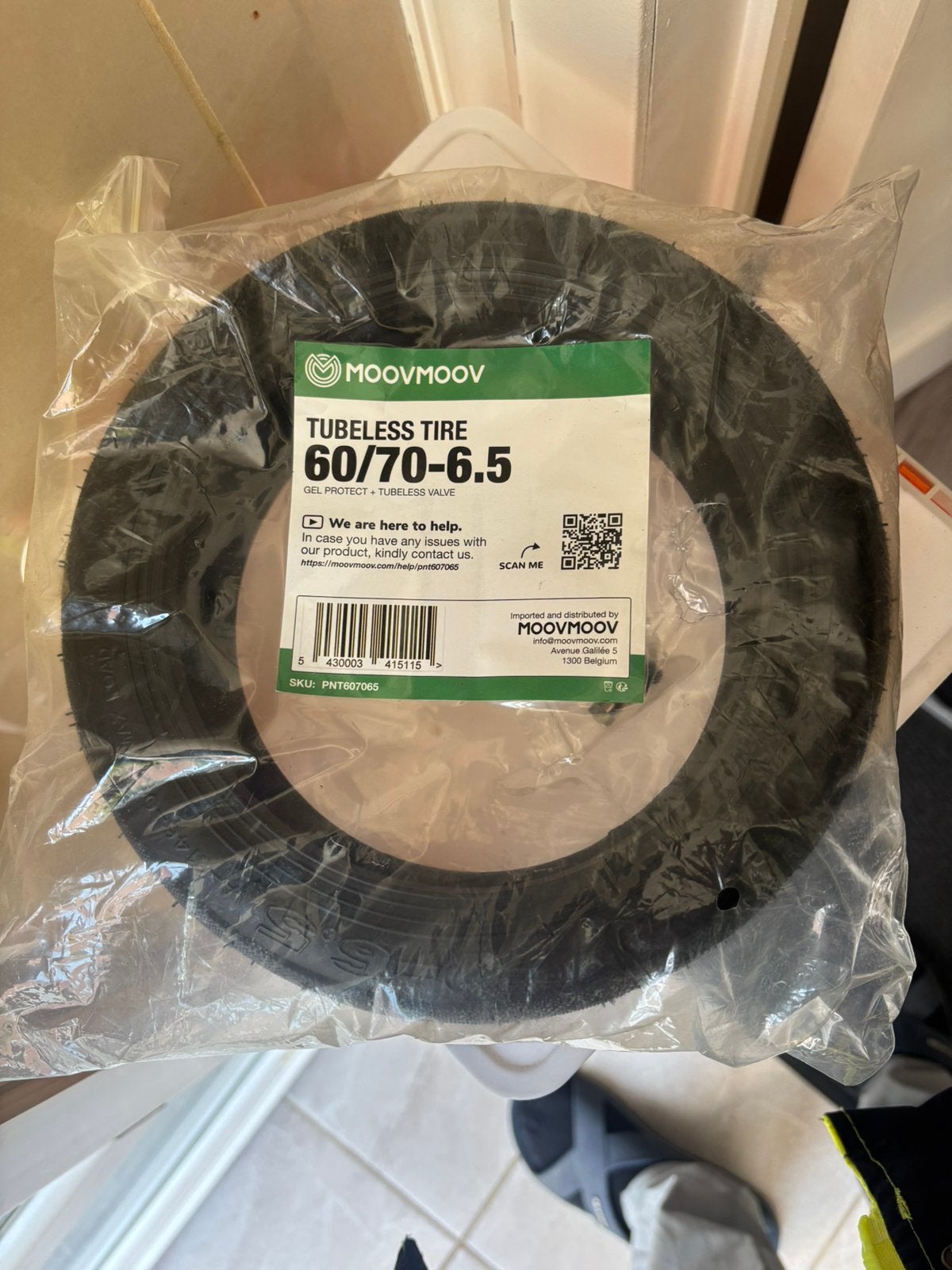Tubeless buitenband(maat 60/70-6.5)(Ninebot G30 Max), Fietsen en Brommers, Ophalen of Verzenden, Nieuw, Elektrische step (E-scooter)