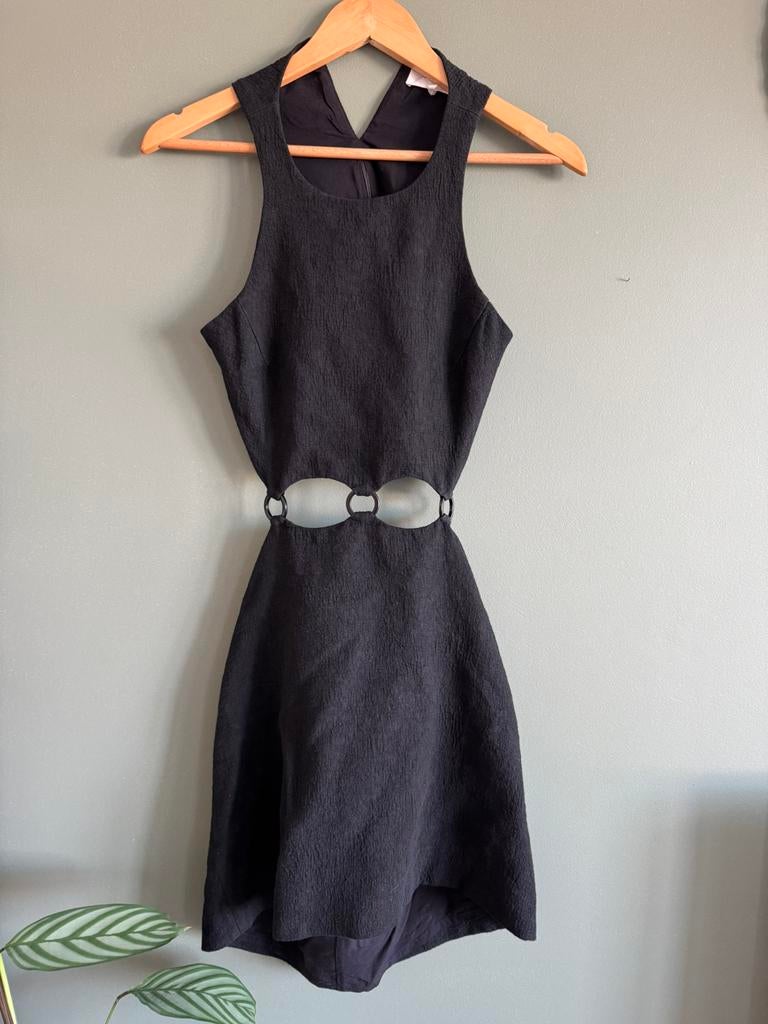 Ba&sh Tibbi zwarte zomerjurk - NIEUW, Kleding | Dames, Jurken, Ophalen of Verzenden, Nieuw, Maat 36 (S), Zwart