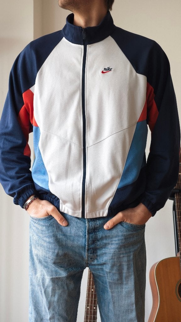 Veste Nike Heritage Windrunner - Taille L, Vêtements | Hommes, Enlèvement ou Envoi, Général, Nike, Bleu