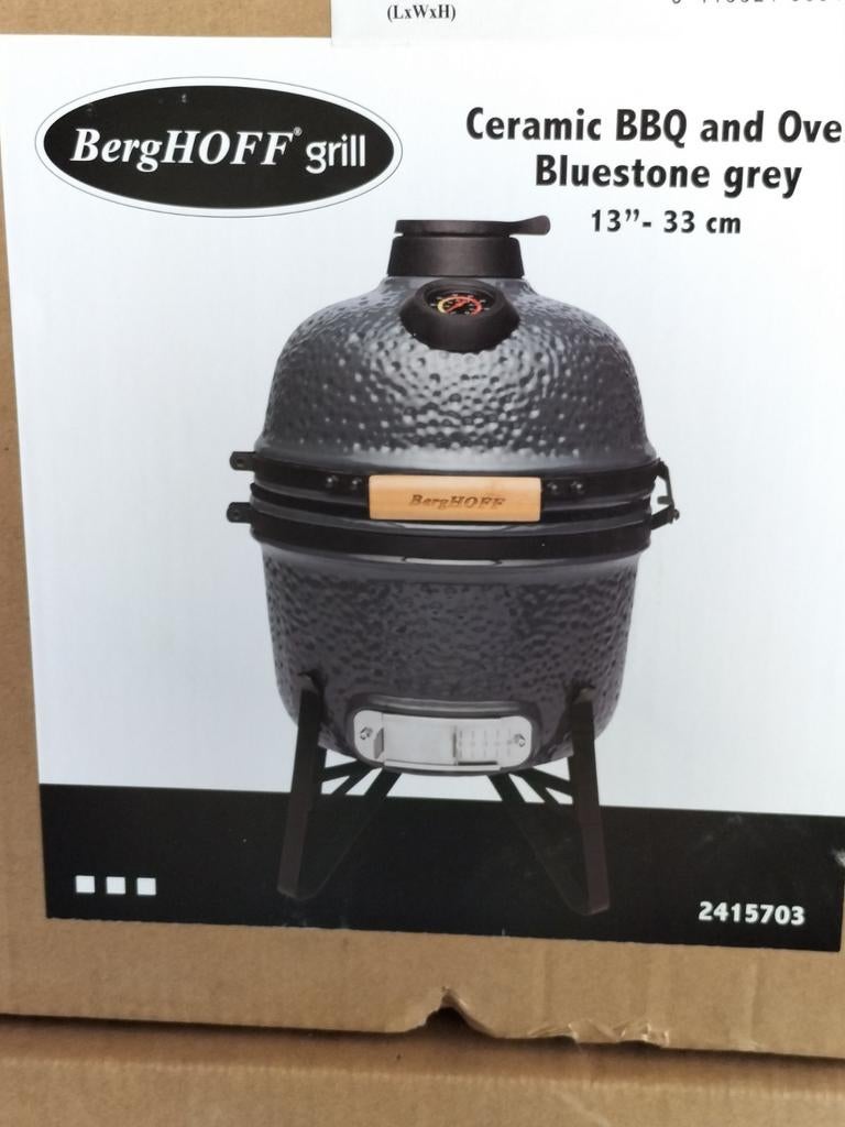Barbecue Berghoff nog in de doos, Ophalen
