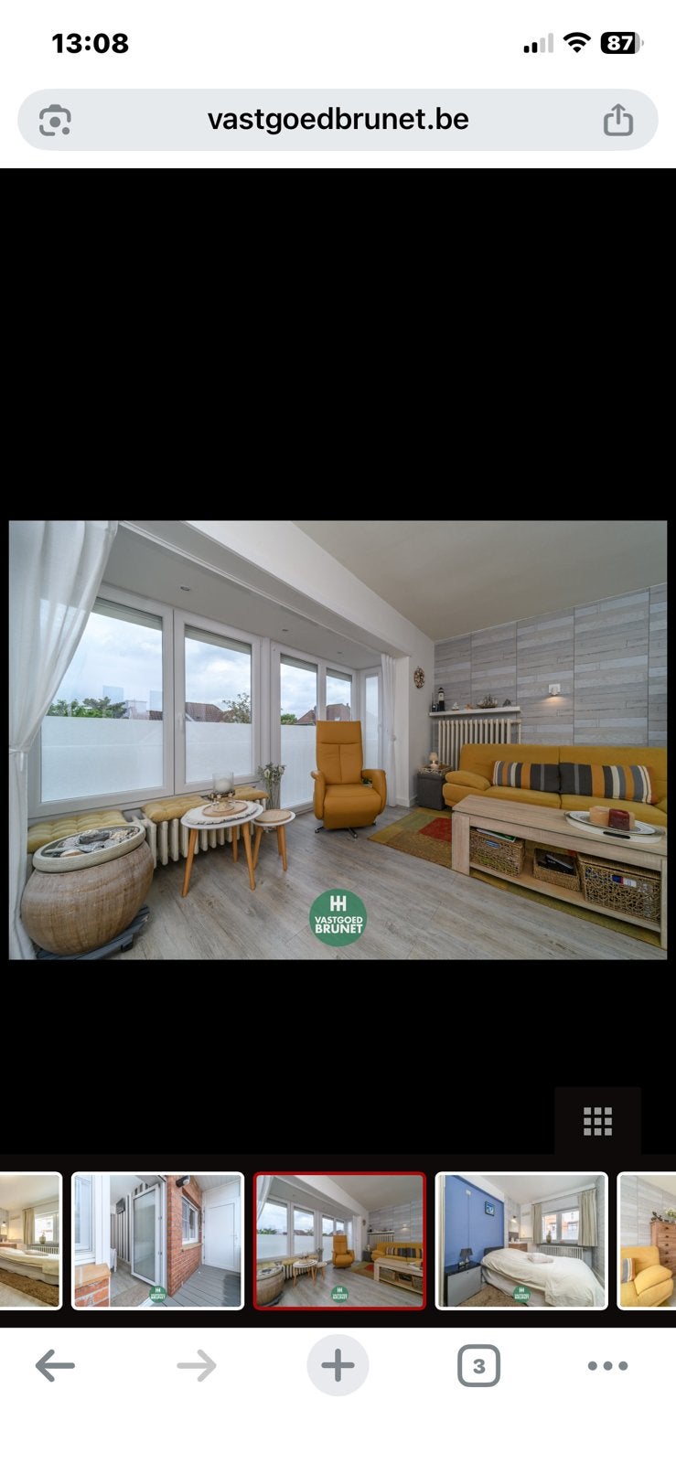 Appartement rénové de manière centralisée dans Koksijde, Province de Flandre-Occidentale, 2 pièces, Appartement, 70 m²