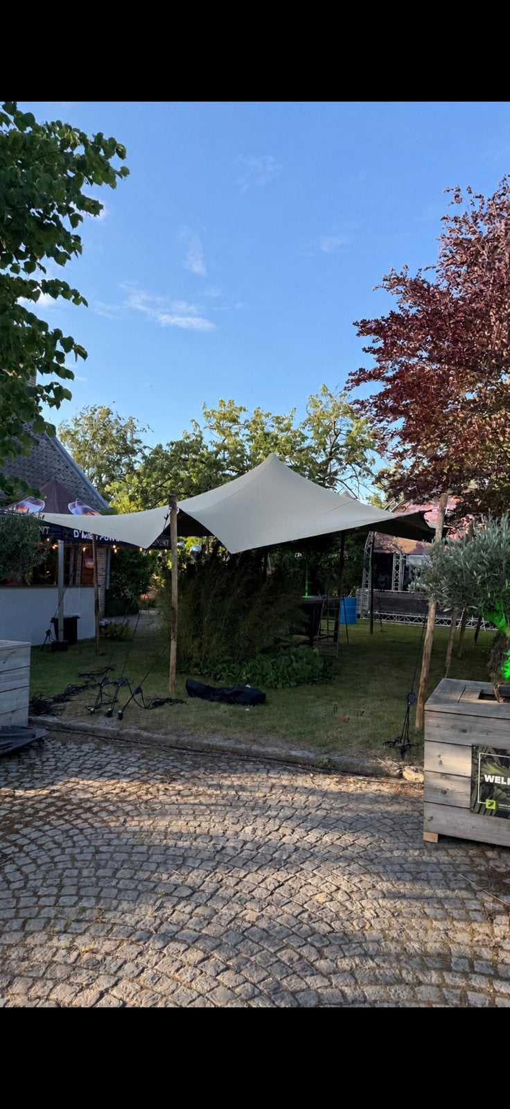 STOCKVERKOOP stretchtenten (6x8/6x10/7,5x10/8,5x10), Ophalen, Nieuw