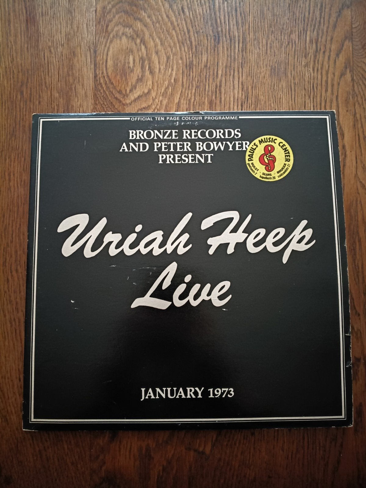 Vinyle double 33T Uriah Heep, CD & DVD, Enlèvement ou Envoi, Autres formats, Utilisé, Rock classique