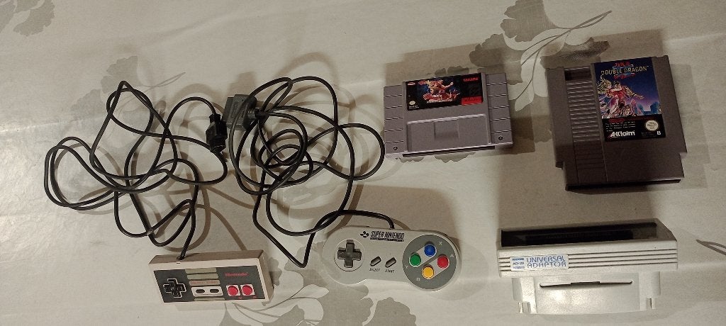 Lot NES SNES pour pièces - Jeux, Manettes & AD-29, Enlèvement ou Envoi