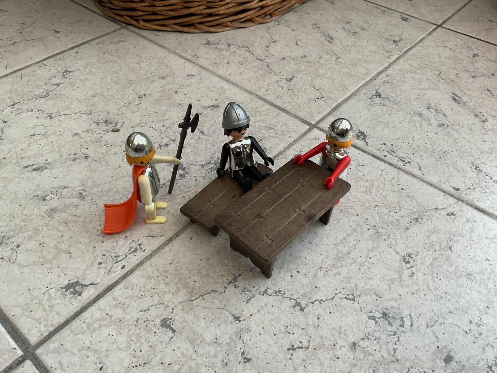Vintage playmobil ridders, Ophalen of Verzenden, Gebruikt