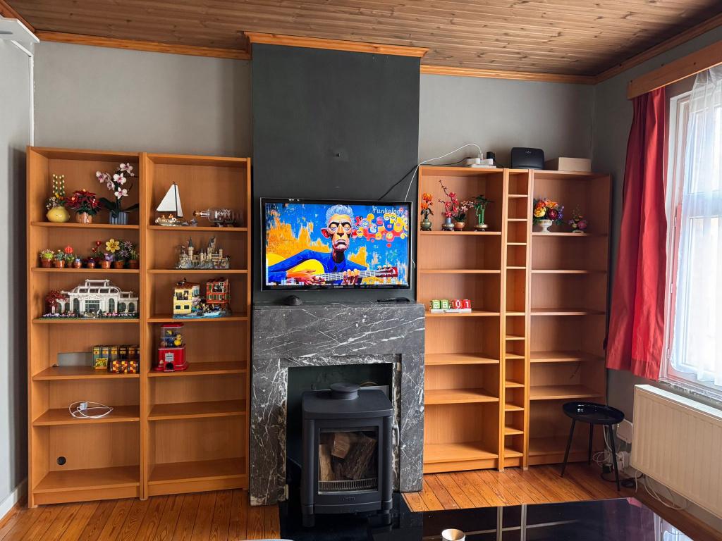 Étagères - Bibliothèque, Huis en Inrichting, Kasten | Boekenkasten, Ophalen, Met plank(en), Gebruikt, 200 cm of meer