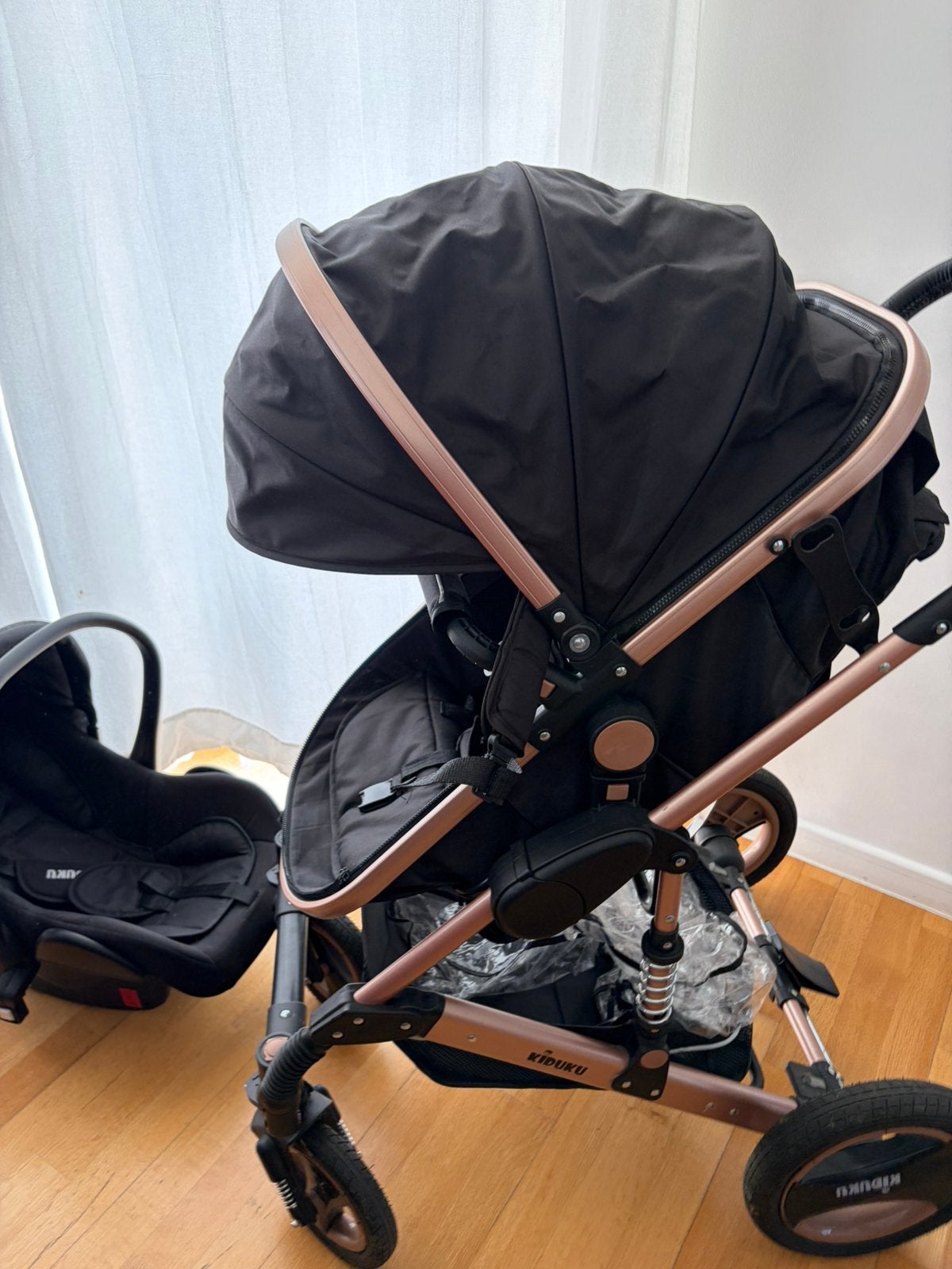 Poussette + Baby Confort, Enlèvement, Comme neuf, Poussette
